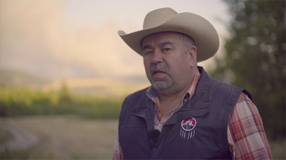  Chief Joe Alphonse of Tletinqox fought an evacuation order and rallied his community to stand and fight fires to protect their community. Photo: Jeremy Williams